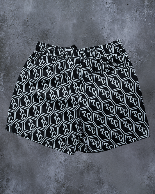 NEW EDITION - TOXIC CULTURE SHORTS BLACK