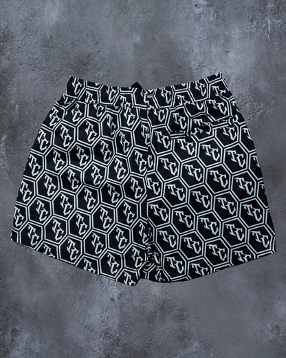 NEW EDITION - TOXIC CULTURE SHORTS BLACK
